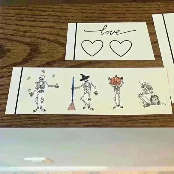 Halloween decal set sticker  - Picture 5 of 5